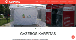 Desktop Screenshot of karpitas.com